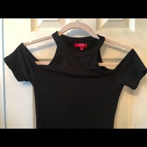 Black Guess body-con t-shirt dress